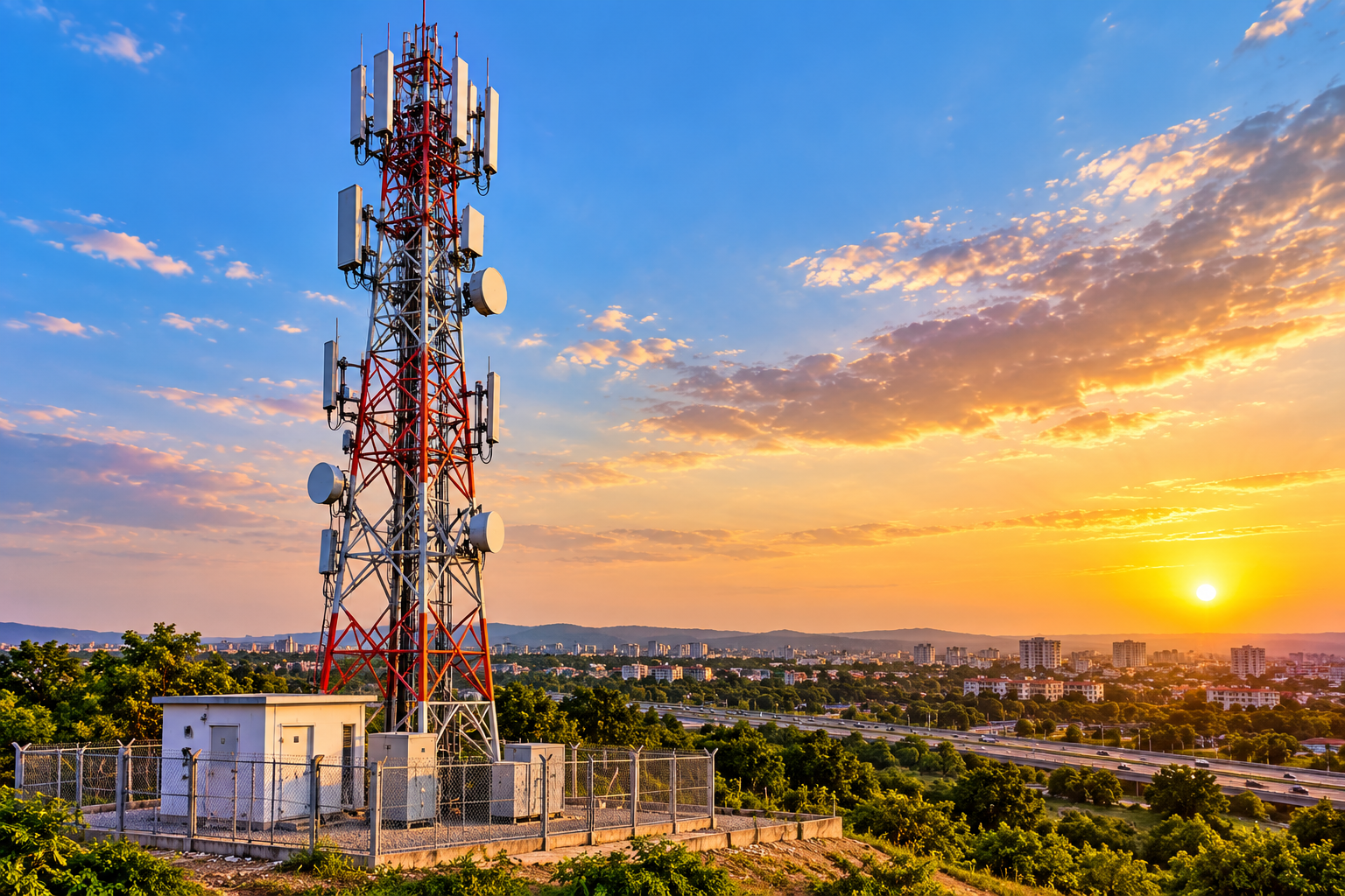 Mobile Network Tower